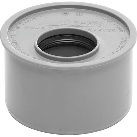 Abwasser-Innen-Reduzierstück DN 90 x 40, superkurz, für HT-Rohr