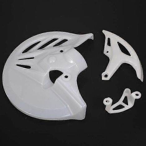 Protection de disque de frein arrière pour moto Honda XR CRF 250, 250F, 450X et CRF450R (blanc) (1/5)