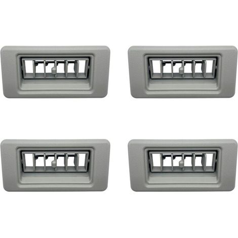 pannelli di copertura per prese d'aria sul tetto del climatizzatore MR360996/MR360997 per Pajero V93 V97 Montero V95 V98 V87 Grigio (1/2)