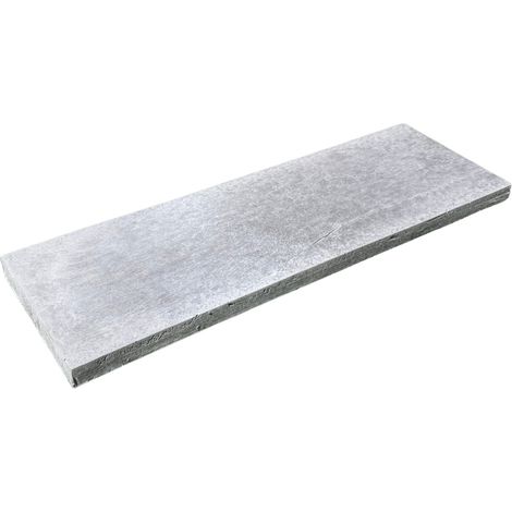 Pas Japonais Rectangulaire Imitation Bois 59 x 20 x 2,5 cm Gris (1/5)