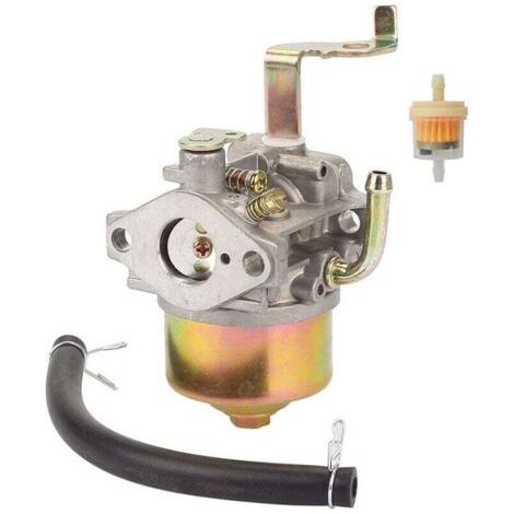 227-62450-10 Carburateur de Tondeuse à Gazon pour Robin EY20 EY15 DET180 pour Wisconsin WI-185 Groupe électrogène Remplace 228-62451-10 Carburateur de soufflerie avec Joints Bougie d'allumage (1/4)