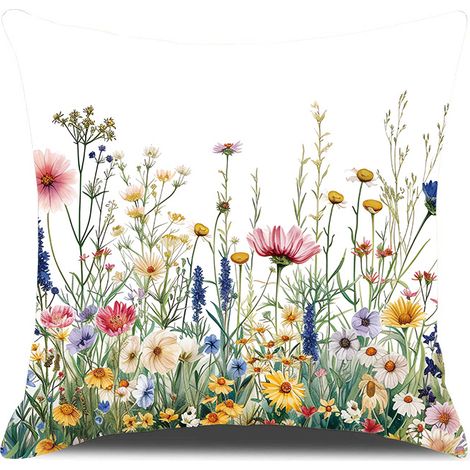 Sofa cushion cover sample room living room pillow headboard cushion lumbar pillow cover short plush soft home furnishings removable and washable -- Style 3 -- 4545
