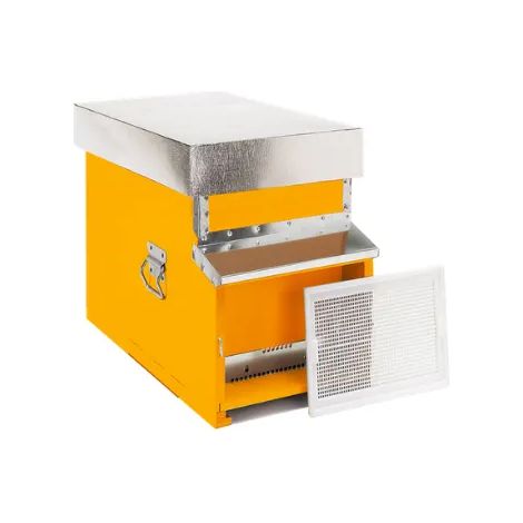 Arnia 1087H Dadant-Blatt 7 favi nomadismo fondo mobile antivarroa - Giallo