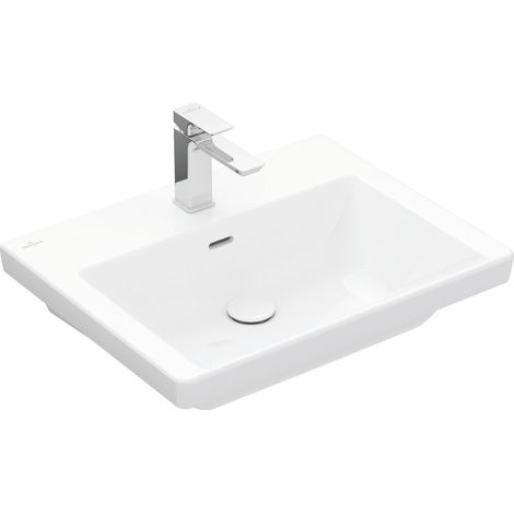 Vasque Villeroy & Boch Subway 3.0, rectangulaire, 1 trou pour (1/5)