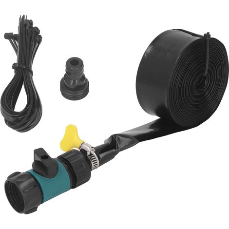 Arroseur de Trampoline Extérieur Réglable, Jeu d'Eau Robuste pour Parc Aquatique, Accessoire d'Été Amusant Bleu 15m (1/5)