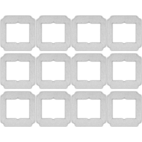 12 Pads de Rechange Lavables pour Robot Nettoyeur de Vitres ECOVACS Winbot Mini W-CC02-0012 (1/4)