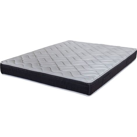 Matelas 140x190 Malta - Mousse - Hauteur 20 cm - 3 zones - Soutien très ferme (1/5)