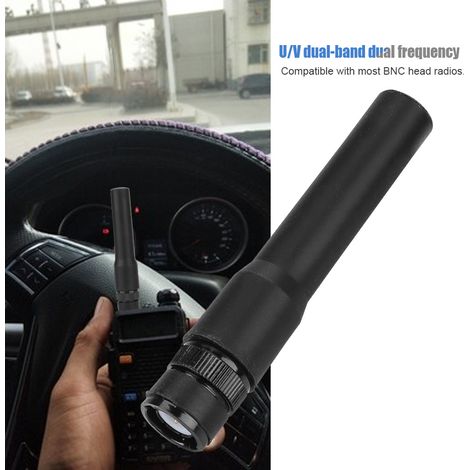 Antenne Flexible Double Bande 144-430 MHz Haut Gain Connecteur BNC pour Radio Kenwood TK300 TK320 VHF UHF