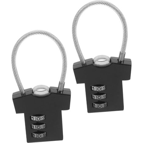 de 2 cadenas de sécurité pour sacs à dos salles de sport (1/5)
