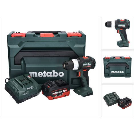 Metabo BS 18 LT BL Perceuse-visseuse sans fil 18 V 75 Nm Brushless + 1x batterie 5,5 Ah + chargeur + metaBOX