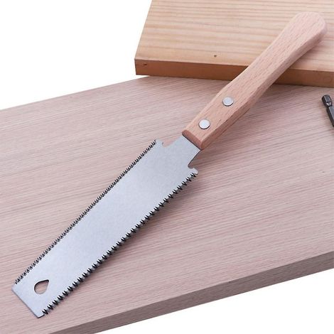 petite Scie Main Pour Le Travail Du Bois, Lame Flexible De 15,2 Cm Double Tranchant Manuels, Loisirs, Bricolage, Outils De Menuiserie Tranchants (1/5)