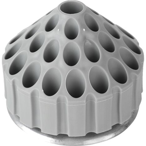 Boîte de rangement pour outils de meulage et de sculpture, support rotatif pour fraises, forets et tarauds (gris) (1/5)