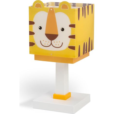 Lampe de chevet ou de table enfant Tigre, 64561N, G4 - LED 4 W - Ampoule incluse (1/5)