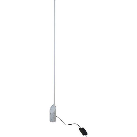 Mantra Lámpara de Pie Salón MARMOL 28W 3000K 180cm de alto blanco/negro (1/3)