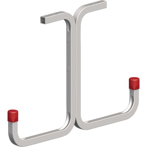 alfer T-Deckenhaken 41 x 29,5 x 20 cm Stahl verzinkt Haken mit Schutzkappen (1/2)
