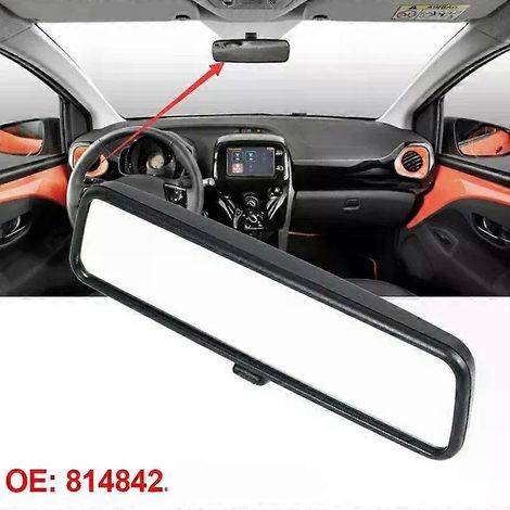 Innenspiegel-Ersatzteil für Renault Clio 1, Peugeot 106, 107, 205, 206, 306, 405, Toyota Aygo, Citroen C1, Teilenummer 814842JXLGV (1/5)