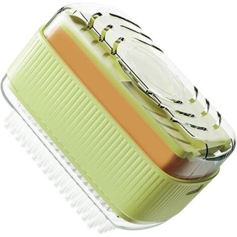 Boîte à savon, distributeur de linge, 13 x 7,5 cm, support de nettoyage pour vêtements, design égouttoir intégré, solutions portables (1/5)