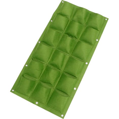Sac de culture vertical en feutre Abaodam pour plantes vivaces d'intérieur, 12 poches (1/5)