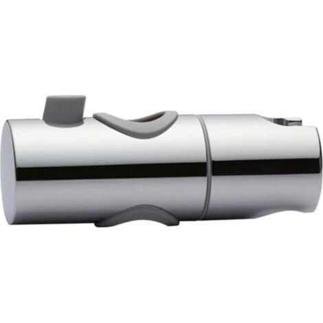 Support de pommeau de douche à hauteur réglable pour barre coulissante support de tête de rail support de pommeau de douche à main support de pulvérisateur rotatif à 360 degrés chrome poli (1/5)