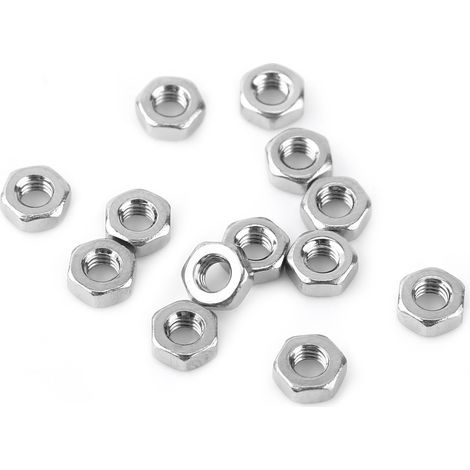 230 pièces vis à tête bombée à six pans creux M3 en acier inoxydable 304 avec écrous et boîte de rangement (1/5)
