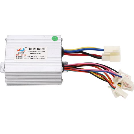 Contrôleur de Moteur Brossé 500W 36V Alliage d'Aluminium pour Vélo Électrique, Tricycle et Scooter (1/5)