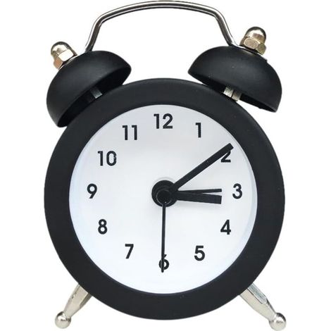 Mini Réveil à Quartz,Réveil Matin avec Petit Cadran de 5 CM,Réveil à Piles Bouton,5 CM Réveil Vintage,pour Chambre, Enfants,Garçons,Filles (1/5)