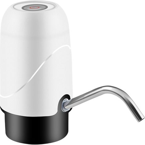 1 Distributeur d'eau, rechargeable USB, automatique, blanc, DC5V, pour maison et bureau (1/5)
