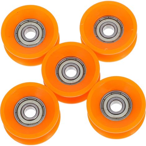 de 5 roulettes coulissantes en nylon avec roulements (1/5)