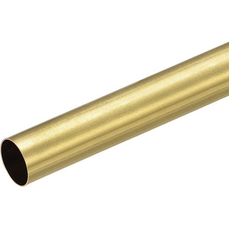 Brass Round Tube 18mm OD 0.5mm Wall Thickness 200mm Length Pipe Tubes (1/5)