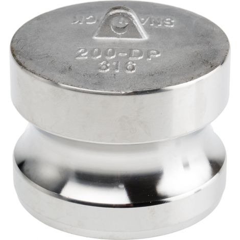 Bouchon à chaînette Coupleur,Acier inoxydable ( Prix pour 1 )