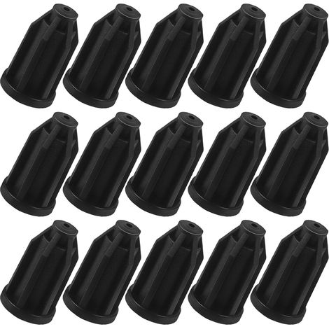 Lot de 40 bagues d'insertion pour roulettes chaise, manchons roue en (1/5)