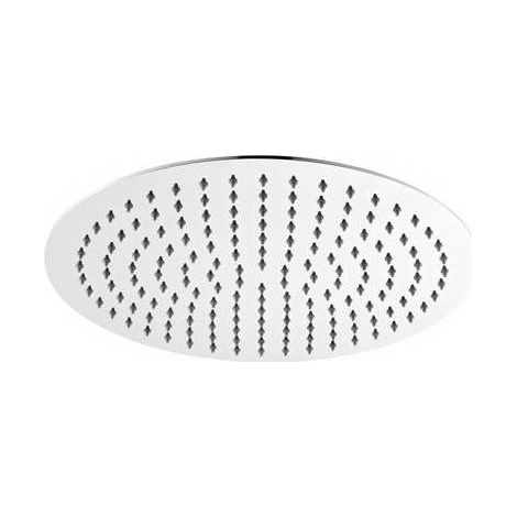 SOFFIONE DOCCIA TONDO ULTRA SLIM ACCIAIO INOX Misura: Diam. 200 mm