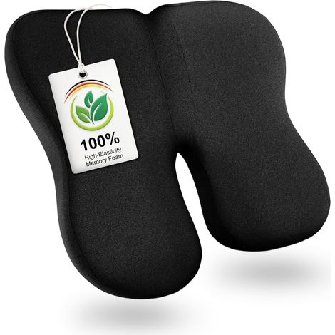 Coccyx - Ergonomic Office Chair Cushion, Memory Foam Driver Car Cushion with Opening, Suitable for Office, Gaming, Car and Wheelchair (1/5)