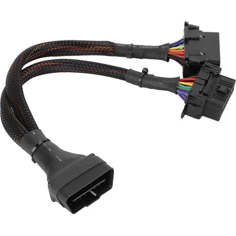 Câble en Y raccord diviseur OBD 1 à 2 rallonge pour scanner diagnostic voiture (1/5)