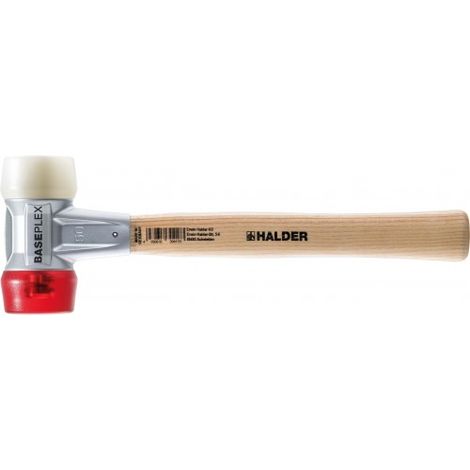 Maza BASEPLEX, Nylon / acetato de celulosa con caja de fundición inyectada de zinc y mango de madera - D=40 mm - 3968.040