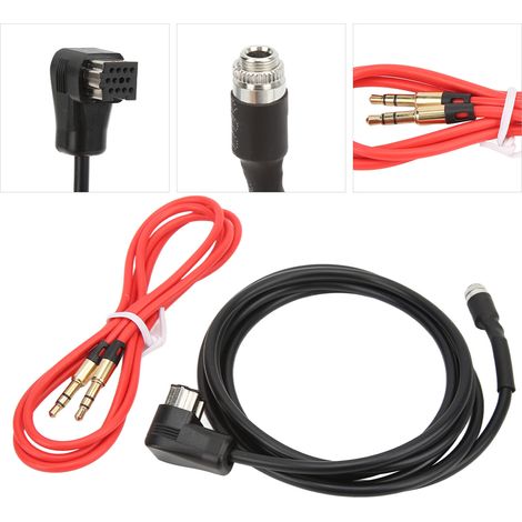 Adaptateur d'entrée audio 3.5mm femelle pour autoradio Pioneer IP BUS AVIC Z1 Z2 Z3 N4