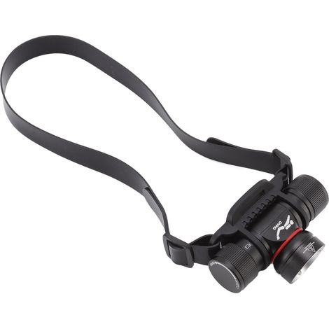 Taucherstirnlampe aus Aluminiumlegierung, wasserdicht nach IPX68, 10 W, 1000 lm, 5 Modi, Unterwasserlampe für Höhlenfische (1/5)