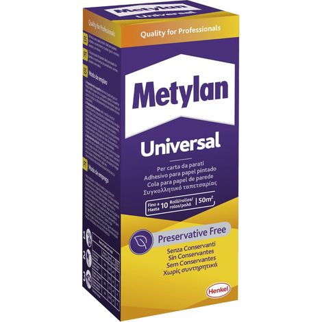 Colla per Parati Metylan Normale 125 g Henkel 2 Pezzi (1/5)