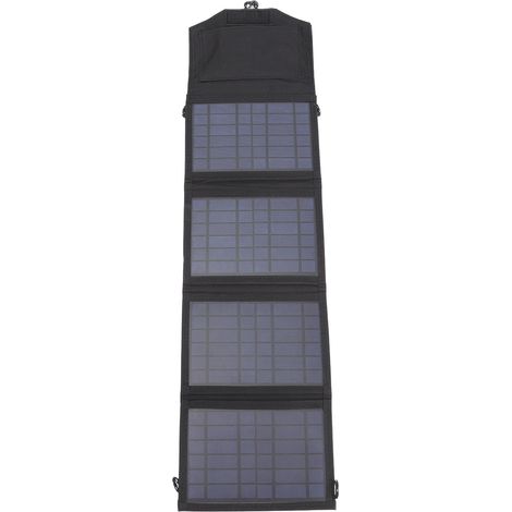Tragbares, faltbares und effizientes Solarladegerät mit einer Oberfläche aus PET-Polymer universeller 14-W-5-V-Solargenerator für Outdoor-Camping. (1/5)