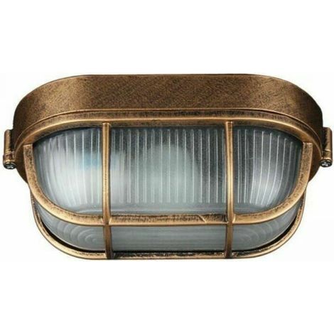 Outdoor Wall Light, Die-cast Aluminum Oval Wall Sconce, Nautical Marine Wall Light, Industrial Vintage Light, Boat Lamp, Decor Wall Patio Corridor Lamps (1/5)
