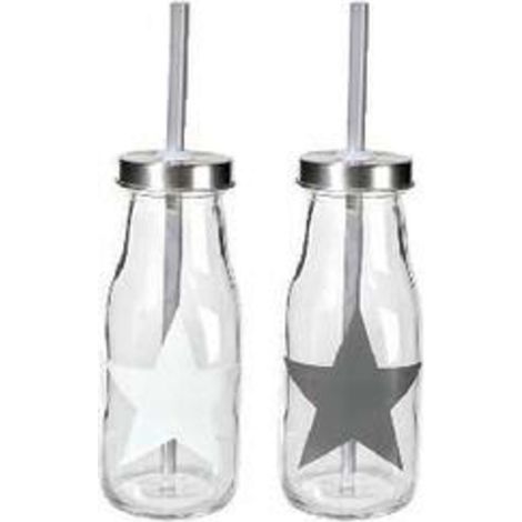 Bottiglia Vetro Star 15Cm 78/7849 X1