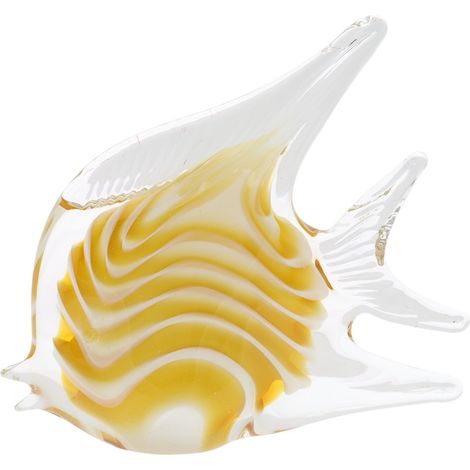 Dekorativer Glas-Briefbeschwerer in Fischform mit elegantem Design – Neuheit