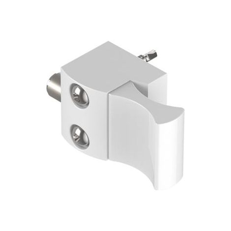 Bloccante automatico ALMA per porte scorrevoli - H.19mm - Grigio Ral 9006 - 9120-9006
