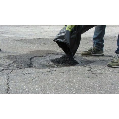CONGLOMERATO CATRAME BITUMINOSO ASFALTO A FREDDO RIPARAZIONE STRADA KG 25 27933 (1/2)