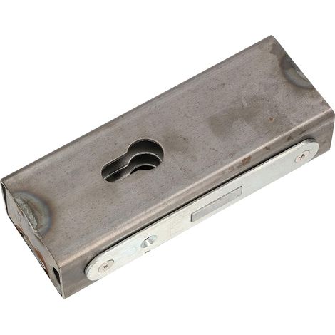Serrure à encastrer avec boîtier de serrure 40 x 60 x 170 mm universelle pour cylindre profilé pour portes d'entrée (1/5)