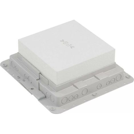 Legrand 089632 - Scatola da incasso in plastica - per scatola da pavimento 24 mod o alta. 65 mm 16 mod