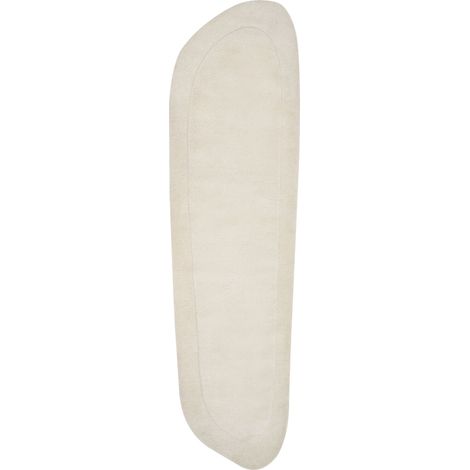Rug BERANI Light Beige 80 x 250 cm Viscose (1/5)