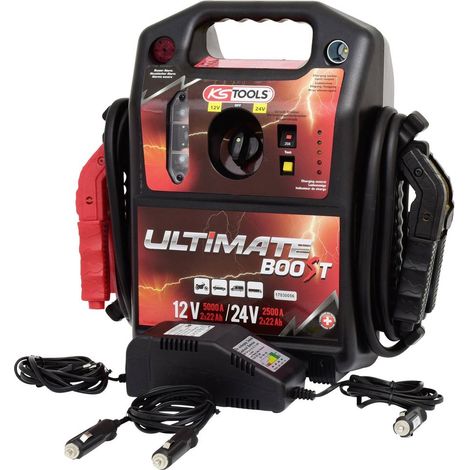 KS TOOLS 12V + 24V booster batteria avviatore portatile 1.700 A - 550.1820 (1/4)