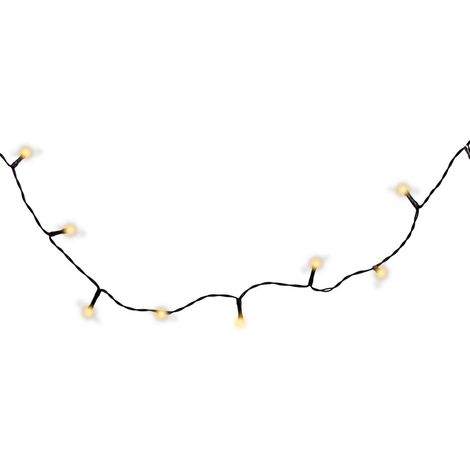 Guirlande lumineuse Extérieur programmable 7 mètres 96 LED Blanc chaud - Feeric Christmas (1/4)