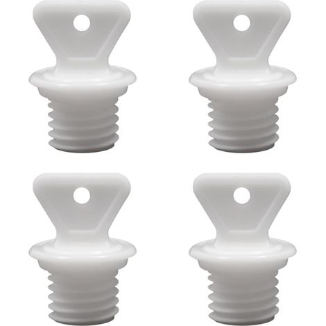 4 Pcs Bouchons Fermeture Bouillottes Couvercle Sac d'Eau Chaude Bouchons Bouteilles d'Eau Chaude Fermeture Fil Remplacement Bouchon Sac d'Eau Chaude (1/5)
